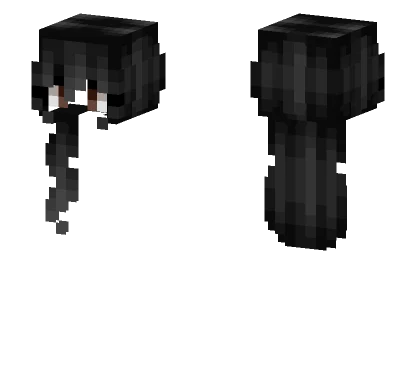 Female Hb Ink Black V2 Minecraft skin