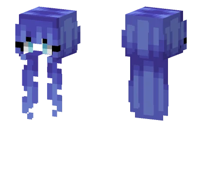 Female Hb Lilac Blue Minecraft skin