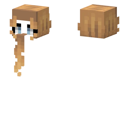 Female HB Long Blonde Minecraft skin