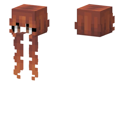 Female HB Long Light Seeder Red V2 Minecraft skin