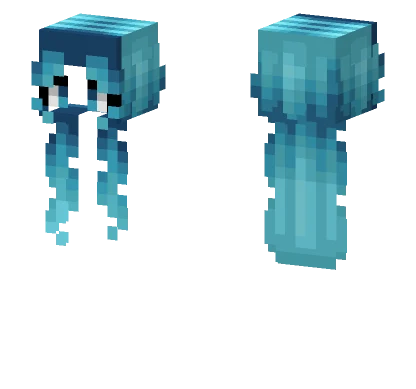 Female HB Long Snowflake V3 Minecraft skin