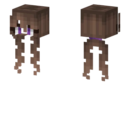 Female HB Oak Brown Style 43 Minecraft skin