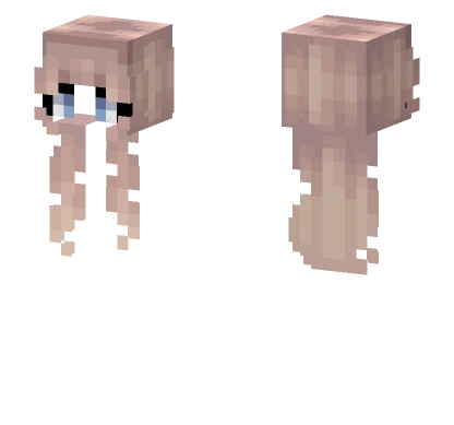 Female Hb Oatmeal Blonde Ombre V3 Minecraft skin