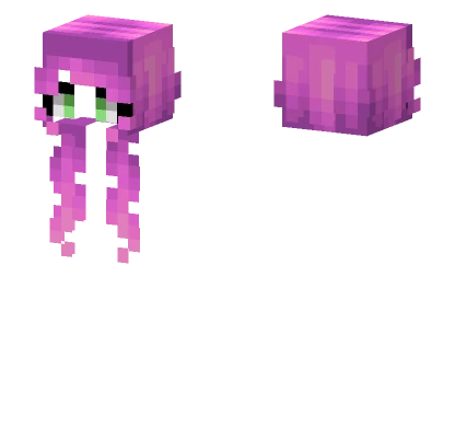 Female HB Pastel Pink Fade Minecraft skin