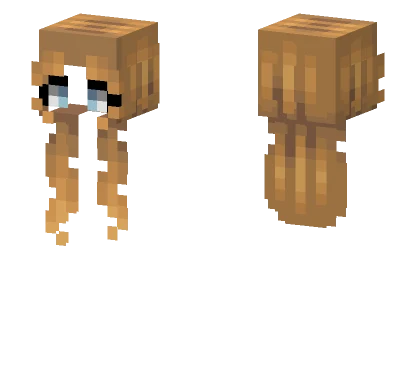 Female Hb Peanut Dirty Blonde Minecraft skin