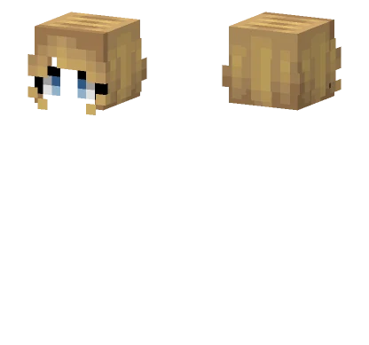 Female HB Short Dirty Blonde Minecraft skin
