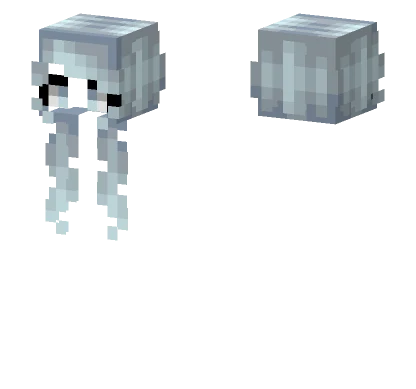 Female Hb Silver Blue Minecraft skin