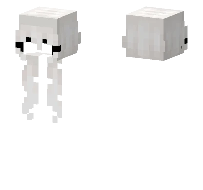 Female Hb Silver V2 Minecraft skin