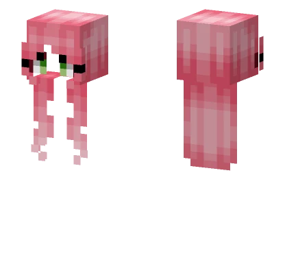 Female HB Strawberry Pink Minecraft skin
