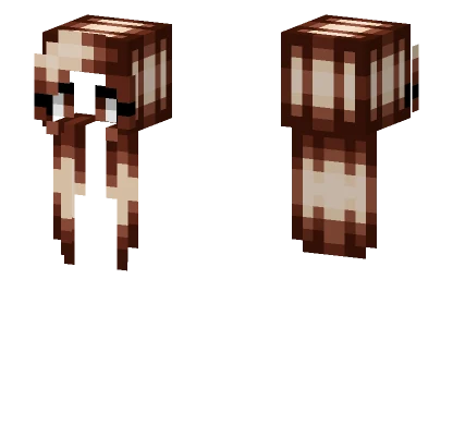 Female HB Triple Highlights Minecraft skin