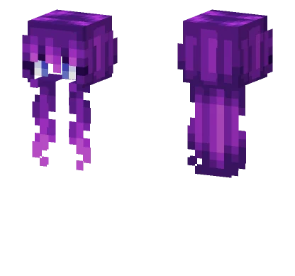 Female HB Void Purple Minecraft skin