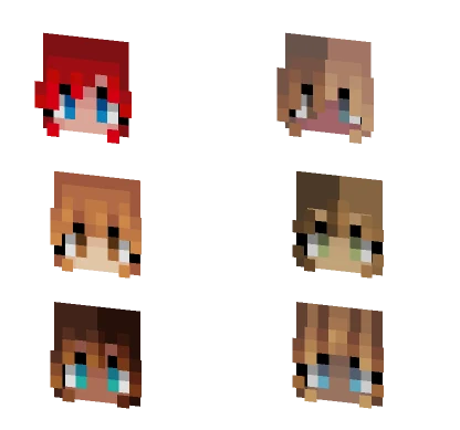 Female Head Profile Pics 5 Minecraft skin