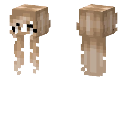 Female Iced Cap Dirty Blonde Minecraft skin