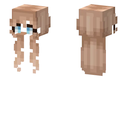 Female Iced Coffee Light Brown Minecraft skin