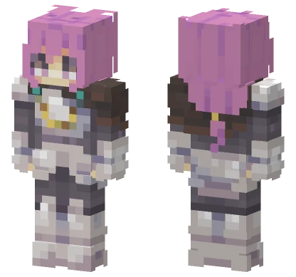 Female Knight Kenjipmanero Minecraft skin