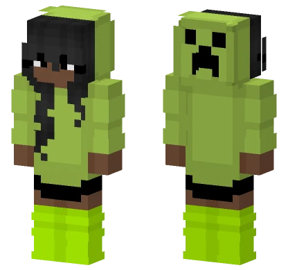 Female Minecraft Hoodie Minecraft skin