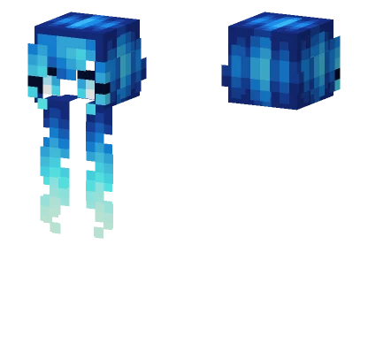Female Ocean Fade V2 Minecraft skin