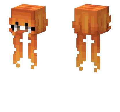 Female Orange Pigtails Minecraft skin