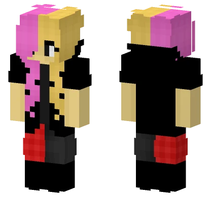 Female Punk Minecraft skin