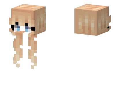 Female Royal Blonde V2 Minecraft skin