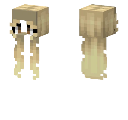 Female Sandstone Blonde Minecraft skin