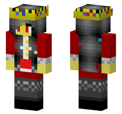 Female Technoblade Minecraft skin