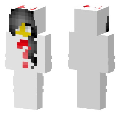 Female White Luvonox Onesie Minecraft skin