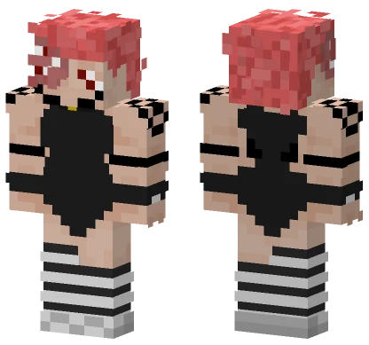 Femboy Heian Sukuna Minecraft skin