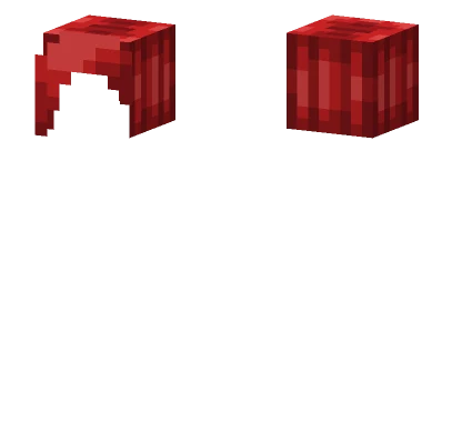 Feminine Short Red Hair Minecraft skin
