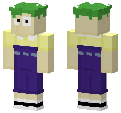 Ferb Minecraft skin