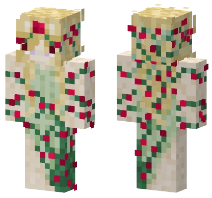 Festive Berry Outfit Minecraft skin