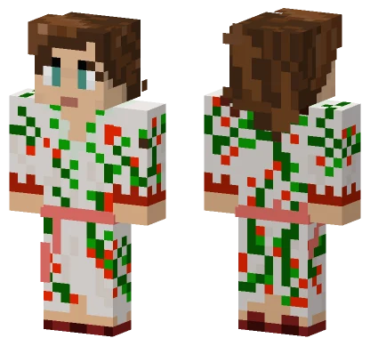 Festive Garland Outfit Minecraft skin