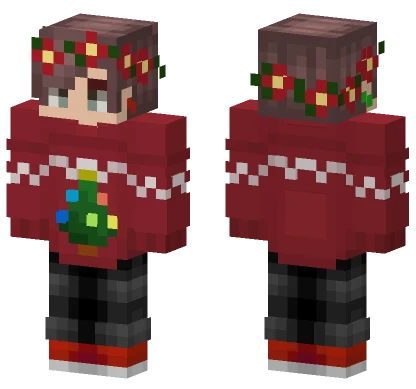 Festive Skin 2023 Minecraft skin