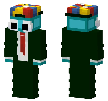Festive Sombrero Character Minecraft skin