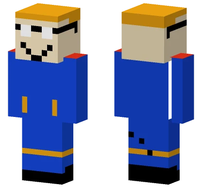 Feuerwehr Uniform Minecraft skin