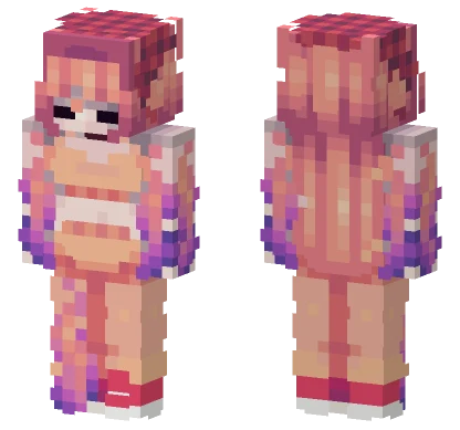 Fever Dream Girl Minecraft skin