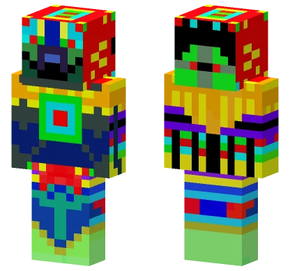 Fgconnor517 Rainbow Skin Minecraft skin
