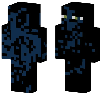 Fiery Creeper Monster Minecraft skin