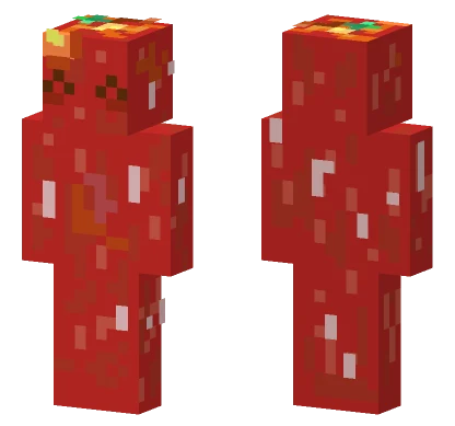 Fiery Warrior Minecraft skin