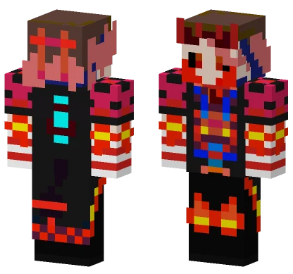 Devil Emperor Echo Minecraft skin
