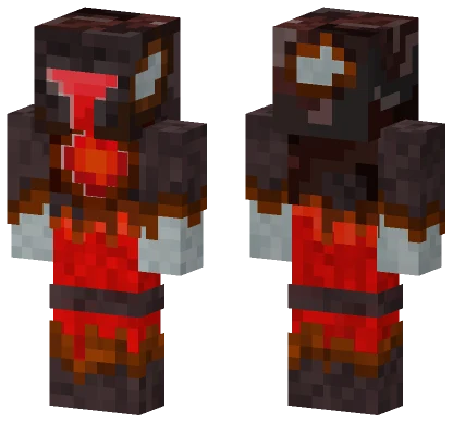 Fighter Redstone Robot Minecraft skin