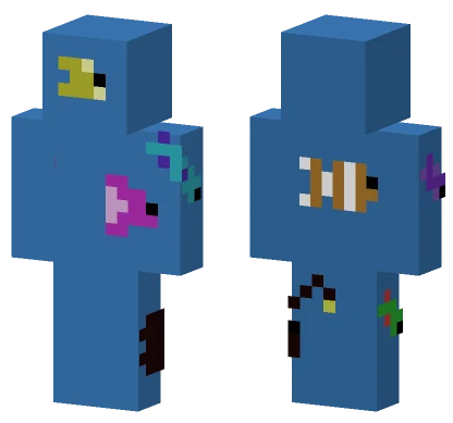 Fih Fishy Scene Minecraft skin