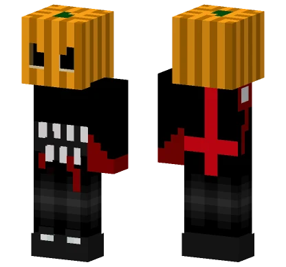 Final Mode 2 Halloween Skin Minecraft skin