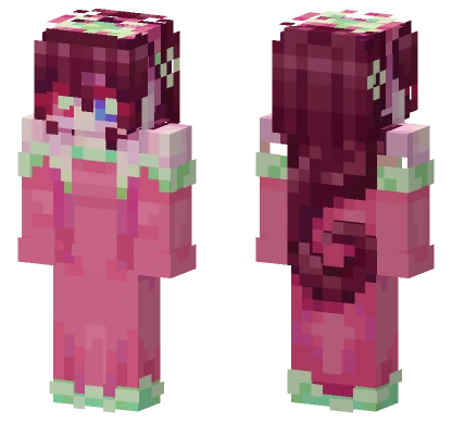 Finished Bunny Girl Minecraft skin