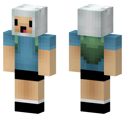 Finn No Pants Minecraft skin