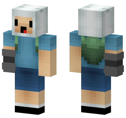 Finn Robot Arm Minecraft skin