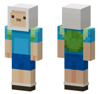 Finn The Human Minecraft skin