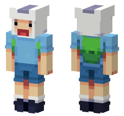 Finn The Human Minecraft skin