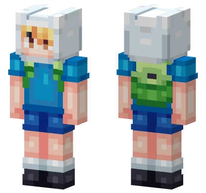 Finn The Human Minecraft skin