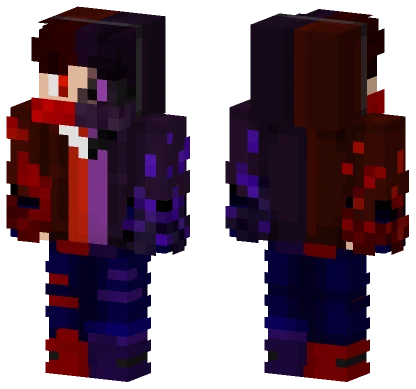 Fire And Dark Remastered Minecraft skin